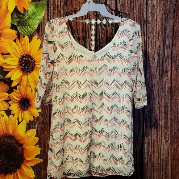 Charlotte Russe Tops - Charlotte Russe 3/4 Sleeve Blouse